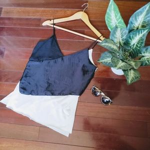 ZARA Silky Cami V Neck Tank